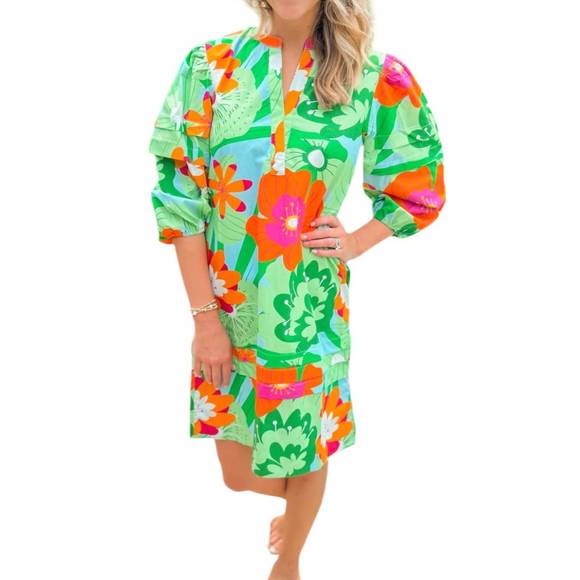 NEW MAUDE freya dress in floral pops - Picture 1 of 1